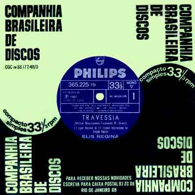 ELIS REGINA - COMPACTO SIMPLES - 1967