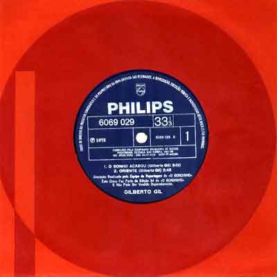 GILBERTO GIL - COMPACTO DUPLO - 1972