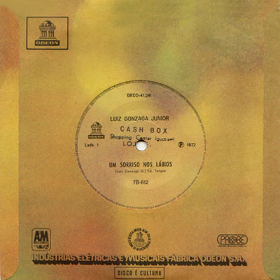 LUIZ GONZAGA JÚNIOR - COMPACTO SIMPLES - 1972