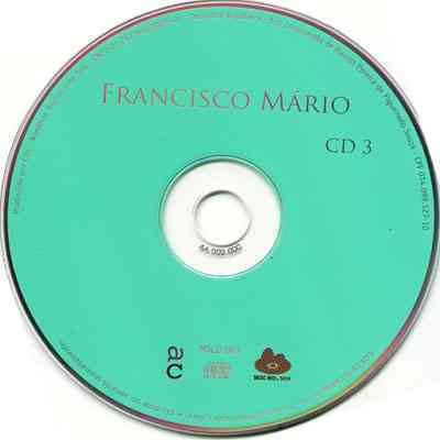 FRANCISCO MÁRIO - CD 03: RETRATOS - DANÇA DO MAR