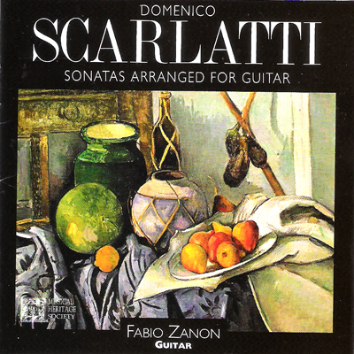 DOMENICO SCARLATTI - SONATAS ARRANGED FOR GUITAR